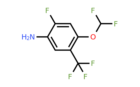 1807033-88-0 | 4-Difluoromethoxy-2-fluoro-5-(trifluoromethyl)aniline