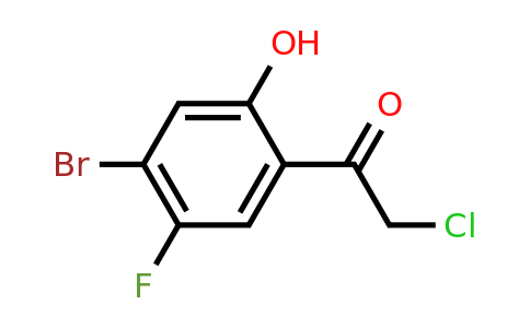 1807034-31-6 | 4'-Bromo-5'-fluoro-2'-hydroxyphenacyl chloride
