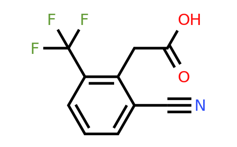 1807034-61-2 | 2-Cyano-6-(trifluoromethyl)phenylacetic acid