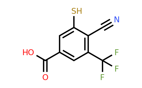 1807035-17-1 | 4-Cyano-3-mercapto-5-(trifluoromethyl)benzoic acid