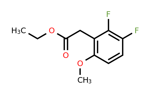 1807035-40-0 | Ethyl 2,3-difluoro-6-methoxyphenylacetate