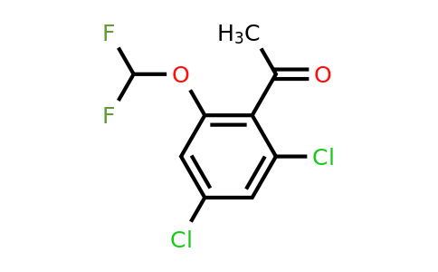 1807035-64-8 | 2',4'-Dichloro-6'-(difluoromethoxy)acetophenone