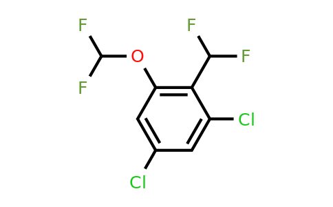 1807036-19-6 | 1,5-Dichloro-3-(difluoromethoxy)-2-(difluoromethyl)benzene