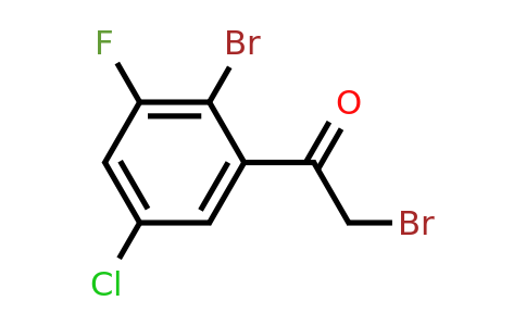 1807036-27-6 | 2'-Bromo-5'-chloro-3'-fluorophenacyl bromide