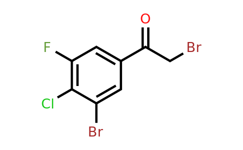 1807036-40-3 | 3'-Bromo-4'-chloro-5'-fluorophenacyl bromide