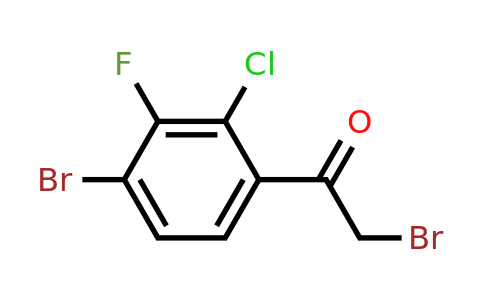 1807036-51-6 | 4'-Bromo-2'-chloro-3'-fluorophenacyl bromide