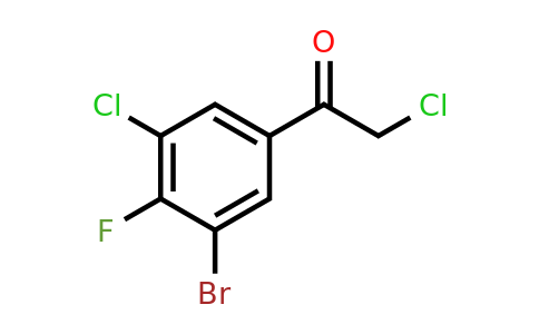 1807036-60-7 | 3'-Bromo-5'-chloro-4'-fluorophenacyl chloride