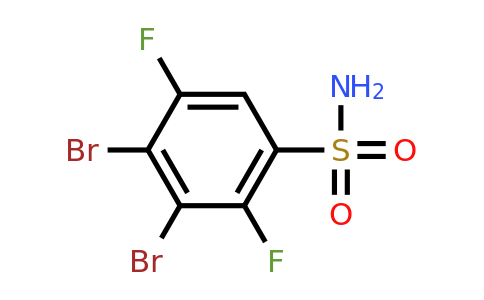 1807037-15-5 | 3,4-Dibromo-2,5-difluorobenzenesulfonamide