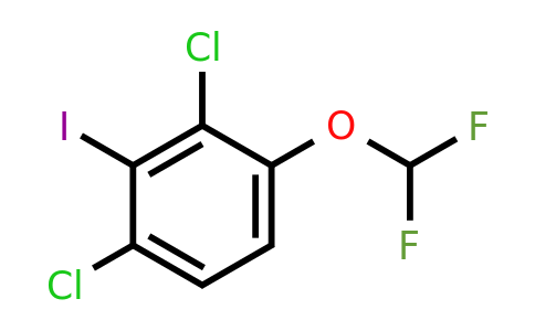 1807037-28-0 | 1,3-Dichloro-4-difluoromethoxy-2-iodobenzene