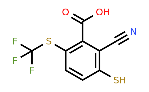 1807037-32-6 | 2-Cyano-3-mercapto-6-(trifluoromethylthio)benzoic acid
