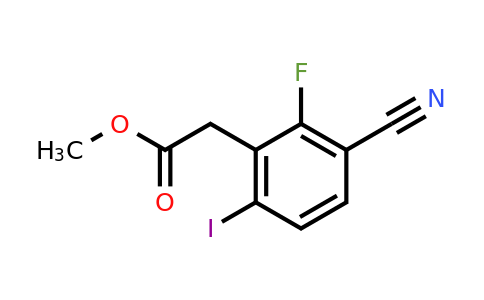 1807037-43-9 | Methyl 3-cyano-2-fluoro-6-iodophenylacetate