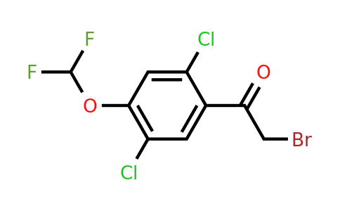 1807037-65-5 | 2',5'-Dichloro-4'-(difluoromethoxy)phenacyl bromide