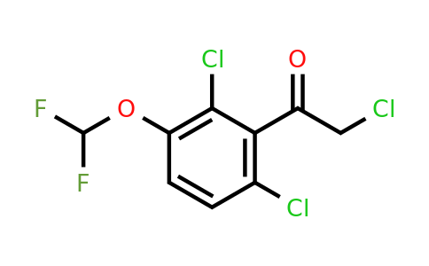 1807037-80-4 | 2',6'-Dichloro-3'-(difluoromethoxy)phenacyl chloride