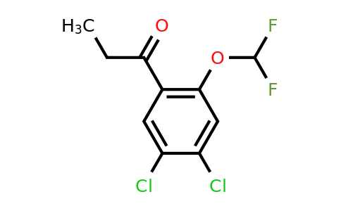 1807038-23-8 | 4',5'-Dichloro-2'-(difluoromethoxy)propiophenone