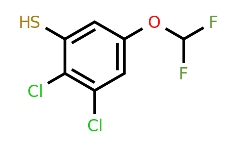 1807038-32-9 | 2,3-Dichloro-5-(difluoromethoxy)thiophenol