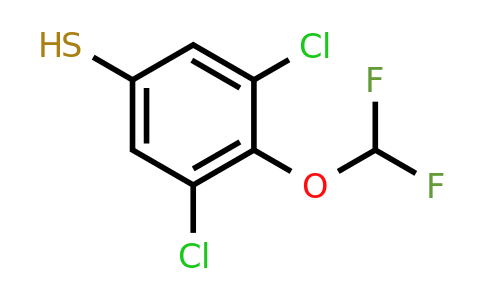 1807038-41-0 | 3,5-Dichloro-4-(difluoromethoxy)thiophenol