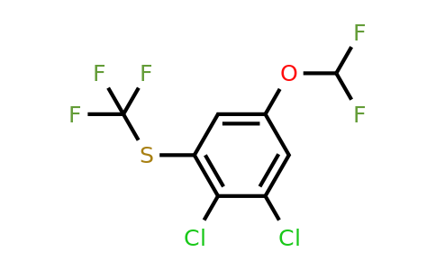 1807038-67-0 | 1,2-Dichloro-5-difluoromethoxy-3-(trifluoromethylthio)benzene