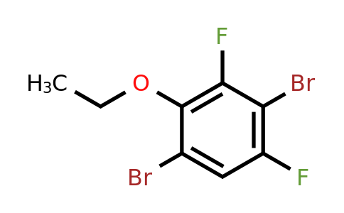 1807038-68-1 | 1,4-Dibromo-3,5-difluoro-2-ethoxybenzene
