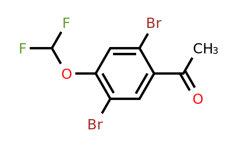 1807039-22-0 | 2',5'-Dibromo-4'-(difluoromethoxy)acetophenone