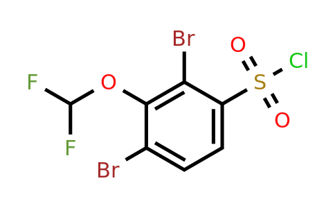 1807039-48-0 | 2,4-Dibromo-3-(difluoromethoxy)benzenesulfonyl chloride