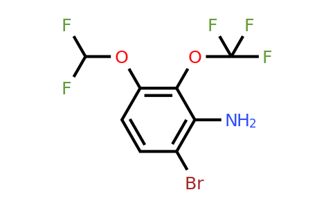 1807039-64-0 | 6-Bromo-3-difluoromethoxy-2-(trifluoromethoxy)aniline