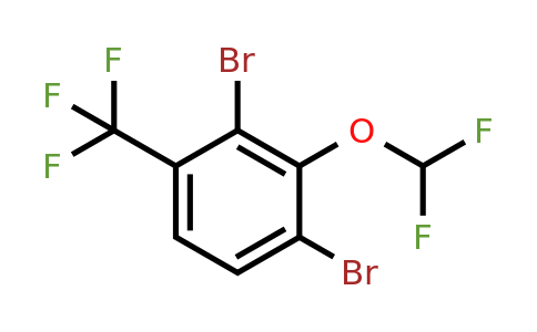 1807039-91-3 | 2,4-Dibromo-3-(difluoromethoxy)benzotrifluoride