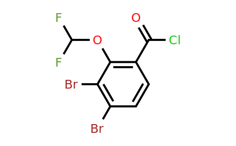 1807040-20-5 | 3,4-Dibromo-2-(difluoromethoxy)benzoyl chloride