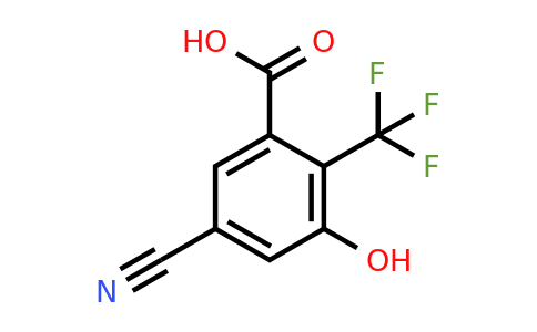 1807040-30-7 | 5-Cyano-3-hydroxy-2-(trifluoromethyl)benzoic acid