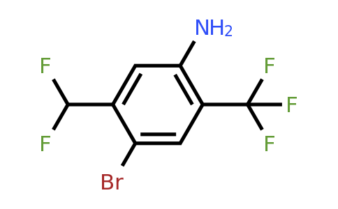 1807040-49-8 | 4-Bromo-5-difluoromethyl-2-(trifluoromethyl)aniline