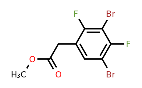 1807040-65-8 | Methyl 3,5-dibromo-2,4-difluorophenylacetate