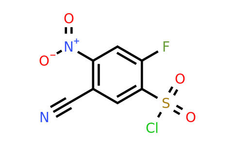 1807041-28-6 | 5-Cyano-2-fluoro-4-nitrobenzenesulfonylchloride
