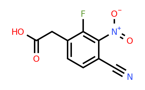 1807041-68-4 | 4-Cyano-2-fluoro-3-nitrophenylacetic acid