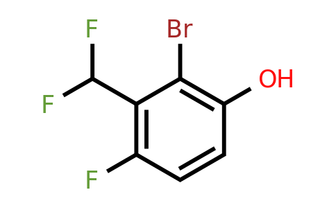 1807041-70-8 | 2-Bromo-6-fluoro-3-hydroxybenzodifluoride
