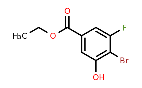 1807041-88-8 | Ethyl 4-bromo-3-fluoro-5-hydroxybenzoate