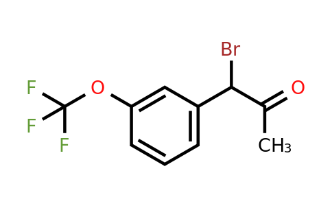 1807042-00-7 | 1-Bromo-1-(3-(trifluoromethoxy)phenyl)propan-2-one