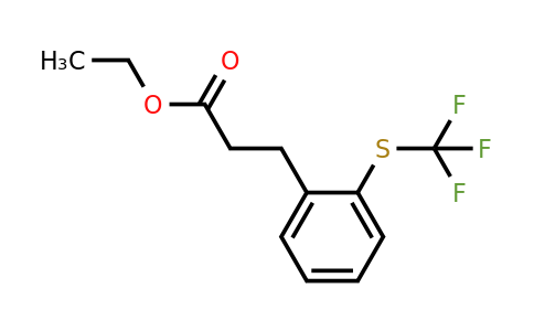 1807042-06-3 | Ethyl (2-(trifluoromethylthio)phenyl)propanoate