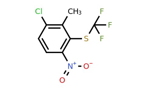 1807042-27-8 | 6-Chloro-3-nitro-2-(trifluoromethylthio)toluene