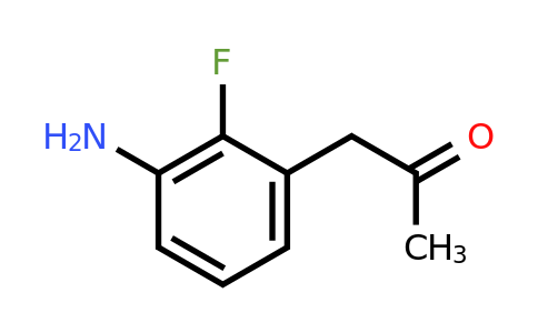 1807042-32-5 | 1-(3-Amino-2-fluorophenyl)propan-2-one