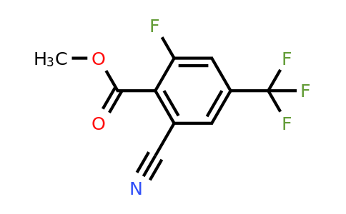 1807042-56-3 | Methyl 2-cyano-6-fluoro-4-(trifluoromethyl)benzoate