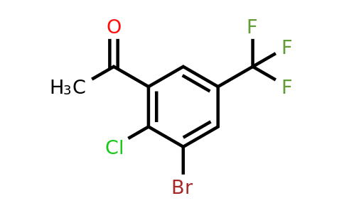 1807042-85-8 | 3'-Bromo-2'-chloro-5'-(trifluoromethyl)acetophenone