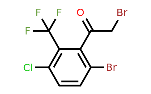 1807043-25-9 | 6'-Bromo-3'-chloro-2'-(trifluoromethyl)phenacyl bromide