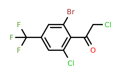 1807043-40-8 | 2'-Bromo-6'-chloro-4'-(trifluoromethyl)phenacyl chloride