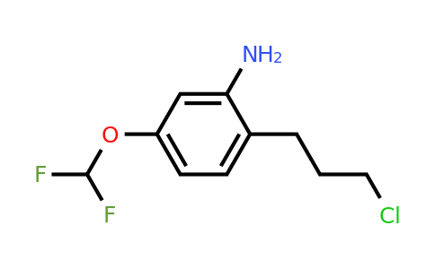 1807044-20-7 | 2-(3-Chloropropyl)-5-(difluoromethoxy)aniline