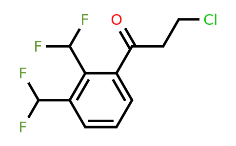 1807045-83-5 | 1-(2,3-Bis(difluoromethyl)phenyl)-3-chloropropan-1-one
