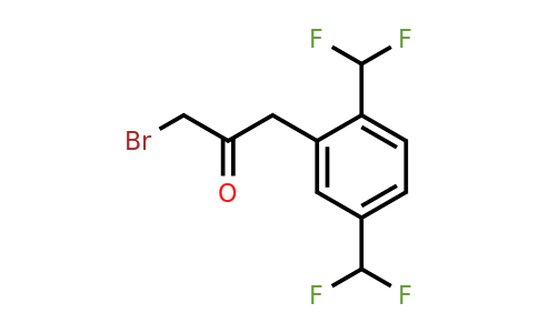 1807046-01-0 | 1-(2,5-Bis(difluoromethyl)phenyl)-3-bromopropan-2-one