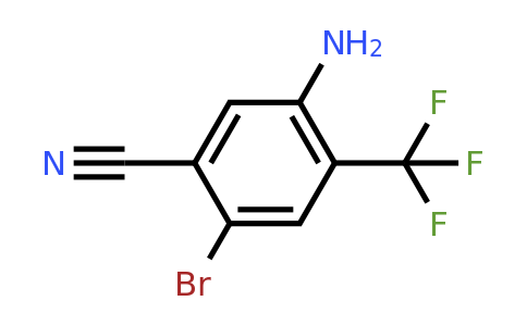 1807047-13-7 | 4-Bromo-5-cyano-2-(trifluoromethyl)aniline