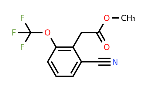 1807047-42-2 | Methyl 2-cyano-6-(trifluoromethoxy)phenylacetate