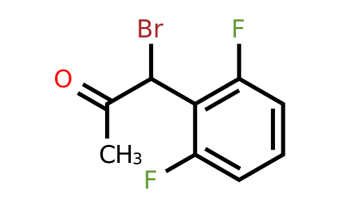 1807048-23-2 | 1-Bromo-1-(2,6-difluorophenyl)propan-2-one