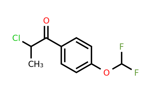 1807048-64-1 | 2-Chloro-1-(4-(difluoromethoxy)phenyl)propan-1-one