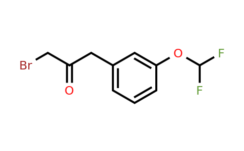 1807048-75-4 | 1-Bromo-3-(3-(difluoromethoxy)phenyl)propan-2-one